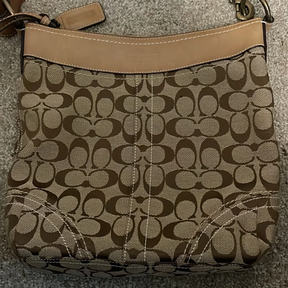 Coach Monogram Handbag - Picture 8 of 15
